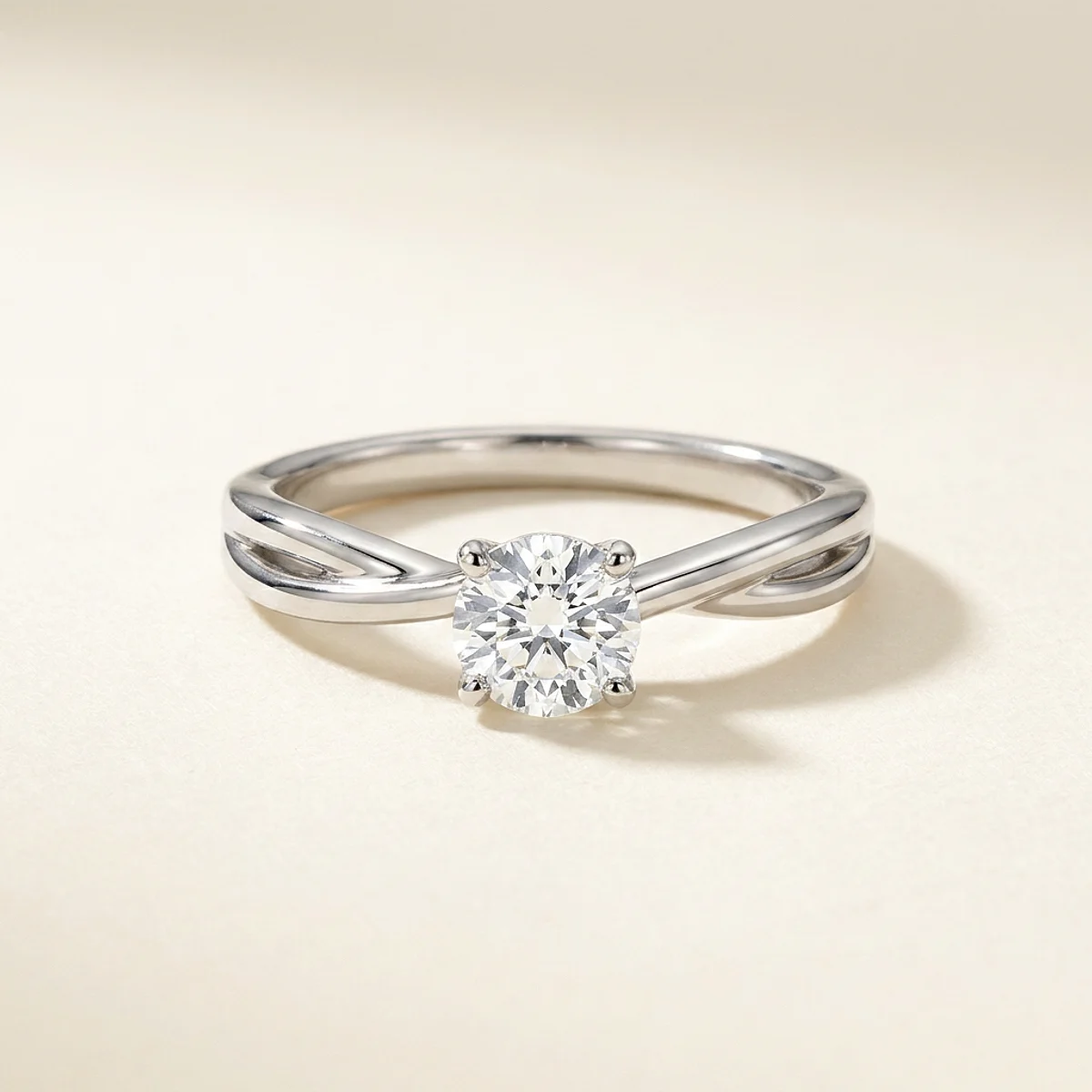 A .25ct colorless round diamond on a mixed metal other, custom-designed by Eterneva to honor the remarkable Alan.