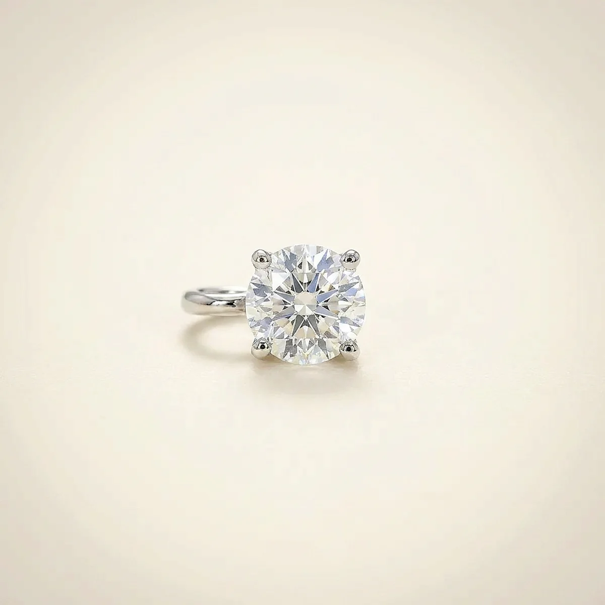 A .5ct colorless round diamond on a white gold pendant, custom-designed by Eterneva to honor the remarkable Tammy.