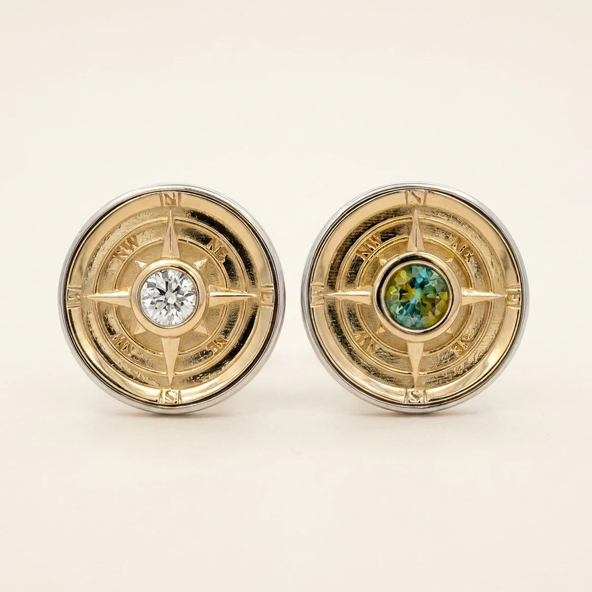 A .15ct colorless round diamond on a mixed metal other, custom-designed by Eterneva to honor the remarkable Stefanie.