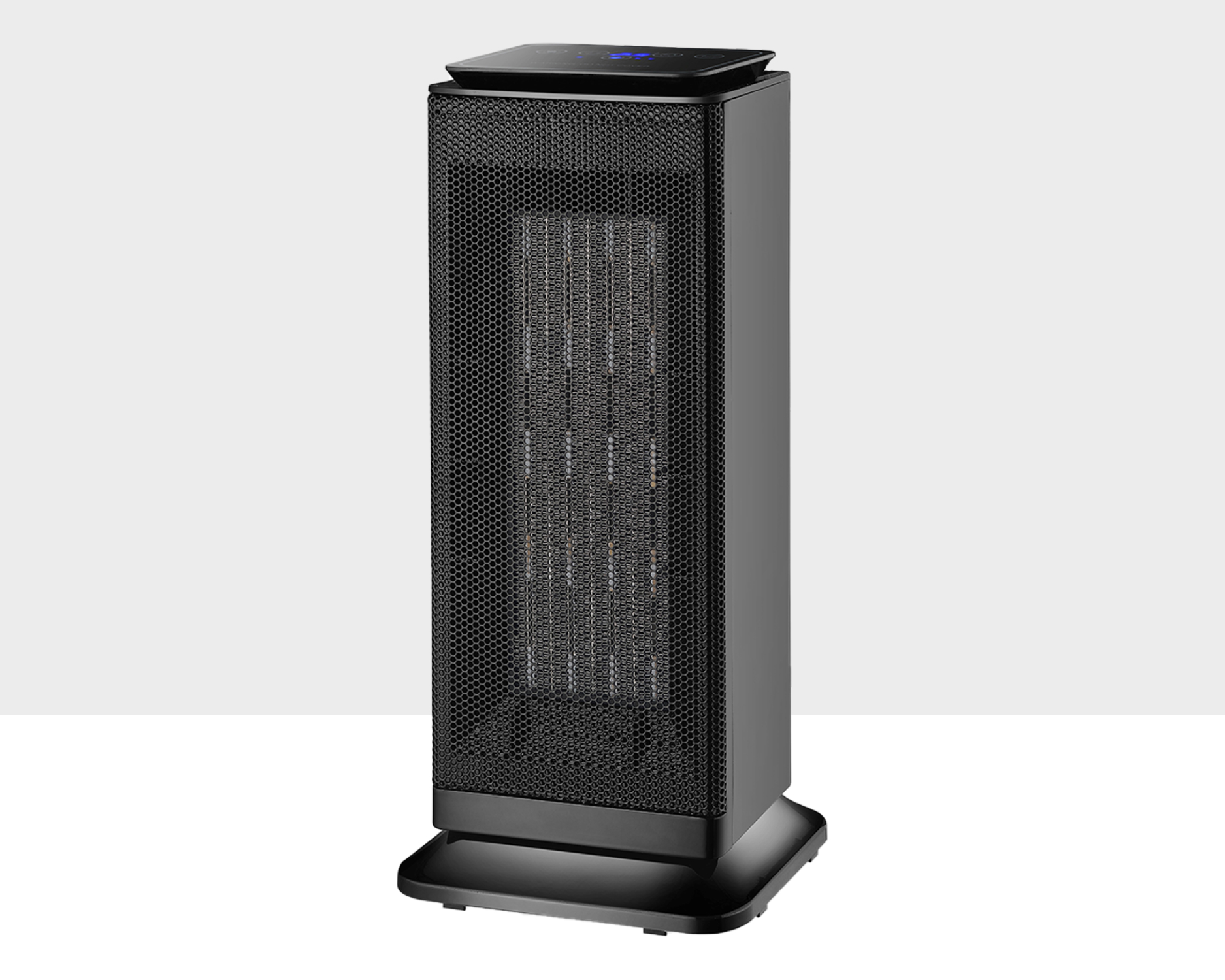 Torre Termo è il termoventilatore caratterizzato da una potente resistenza con elementi ceramici ad alta efficienza. Con pannelo touch-screen comodo per selezionare le varie funzioni, Torre è dotato di oscillazione, termostato ambientale e protezione dal surriscaldamento e ribaltamento.