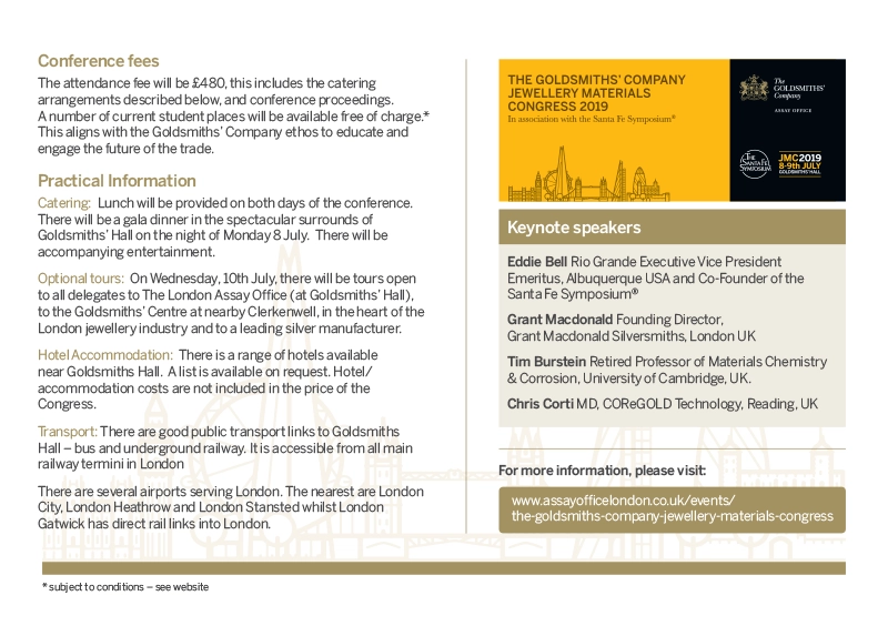 Assay Office Conference Invitation