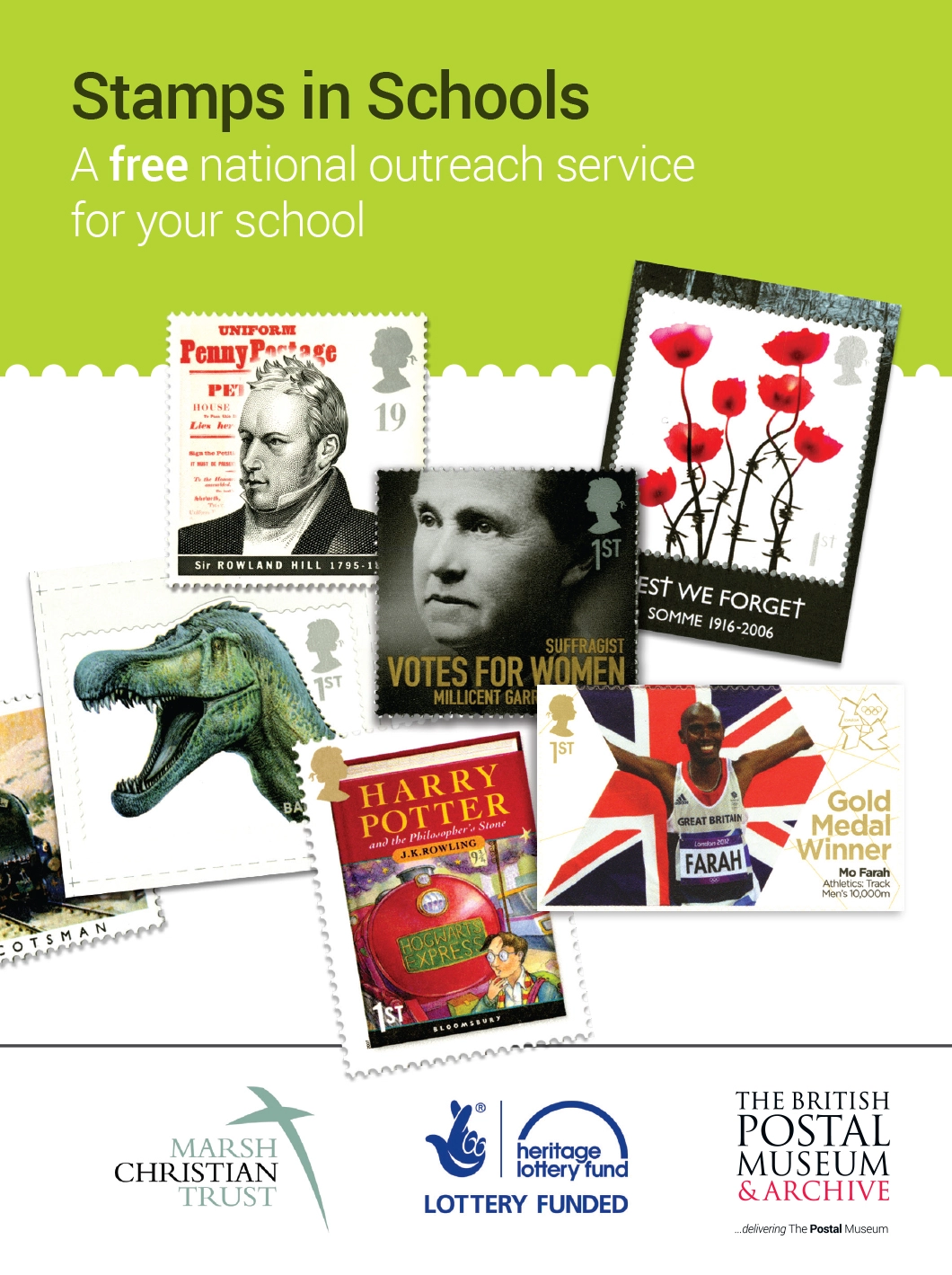 BPMA Stamps in Schools Leaflet