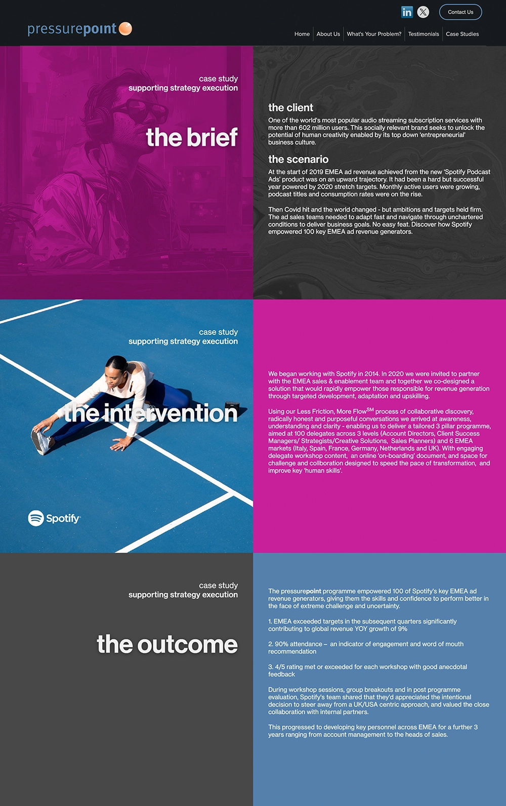 pressurepoint website page