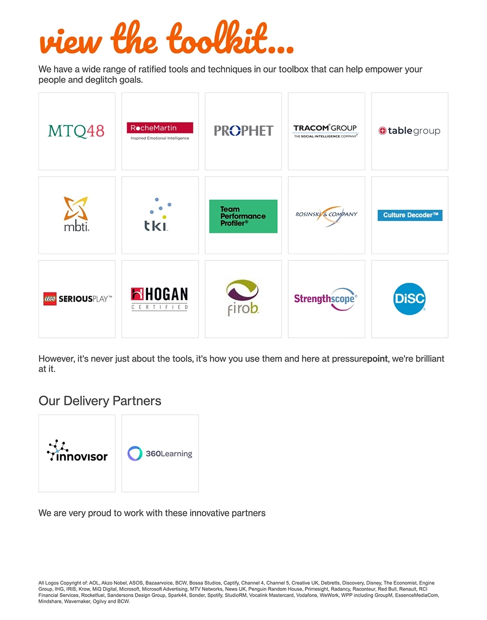 pressurepoint website page