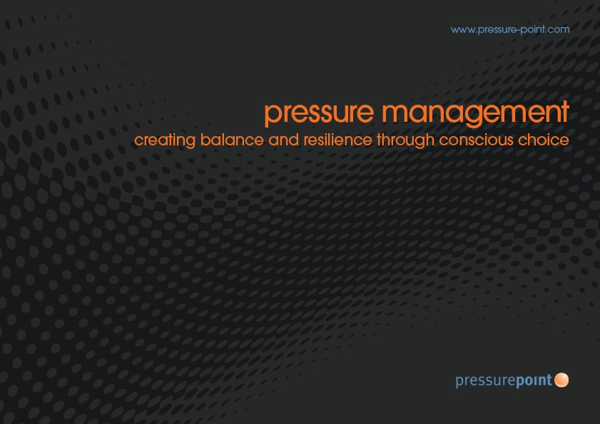 pressurepoint workbook cover