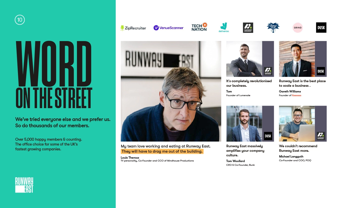 Runway East Proposify Template