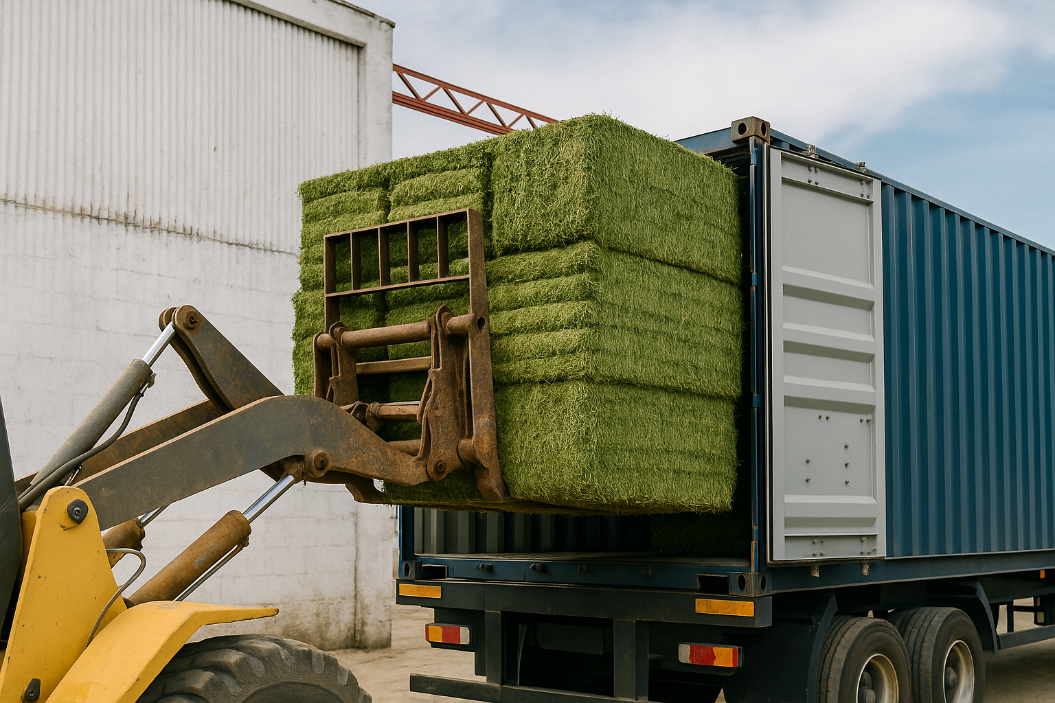 Export logistics and containers