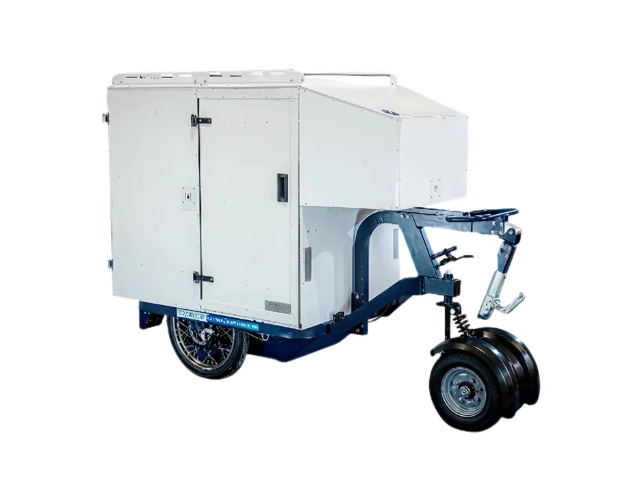 Uber Eats Rider on a Zoomo E-Bike