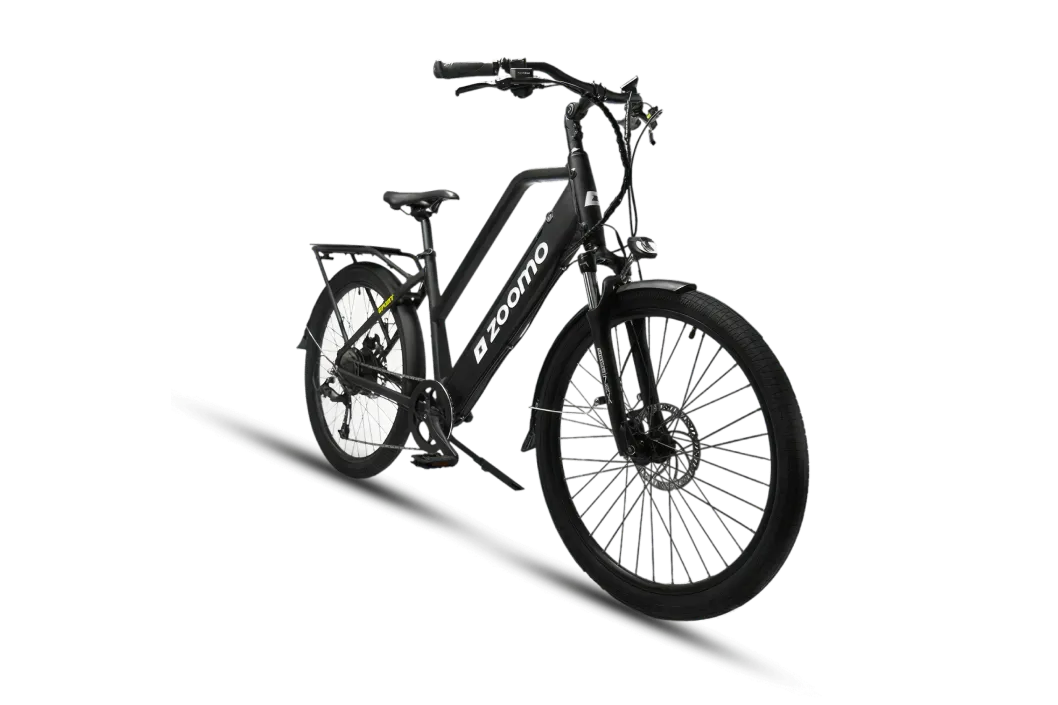 Uber Eats Rider on a Zoomo E-Bike