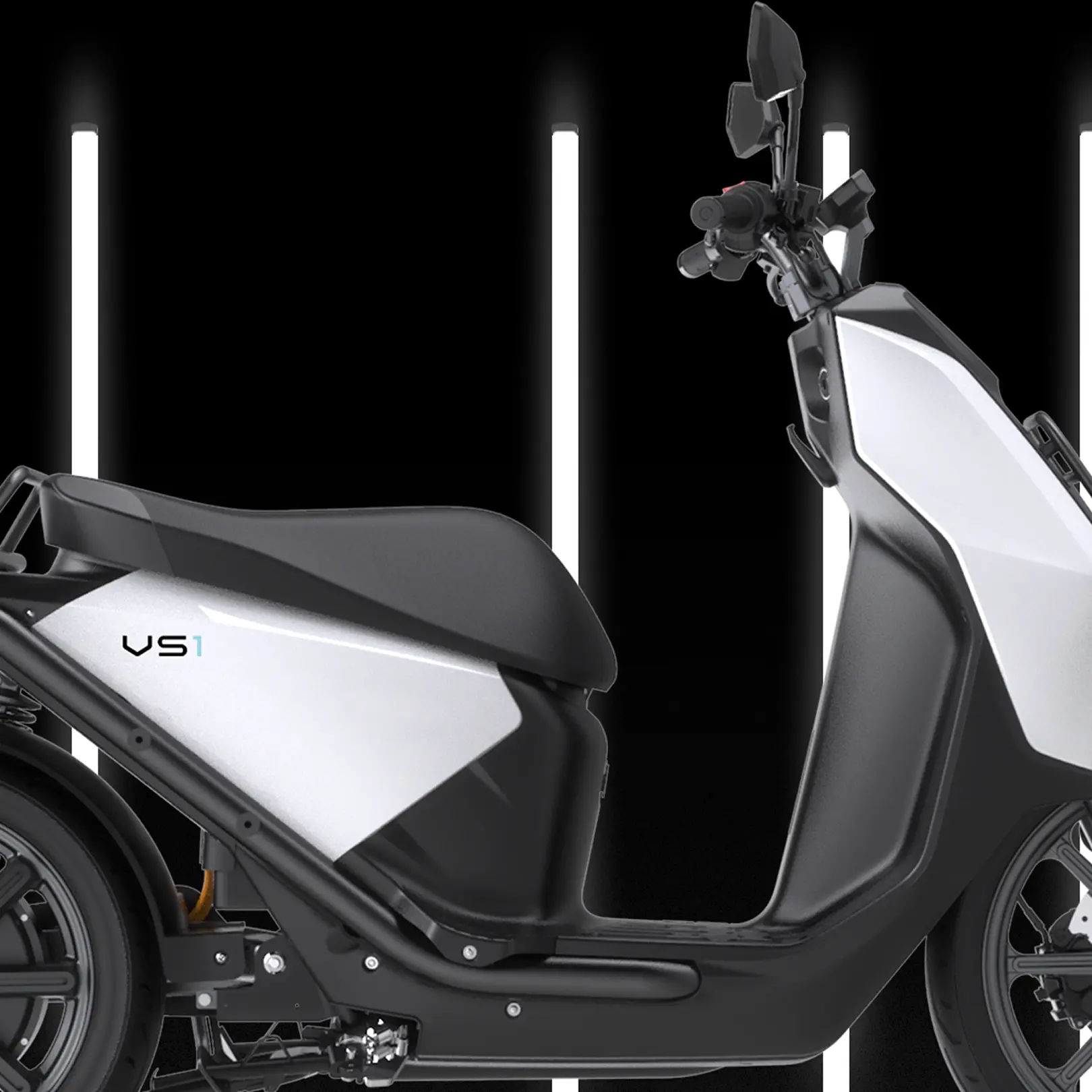 lateral moto eléctrica 125cc plataforma plana