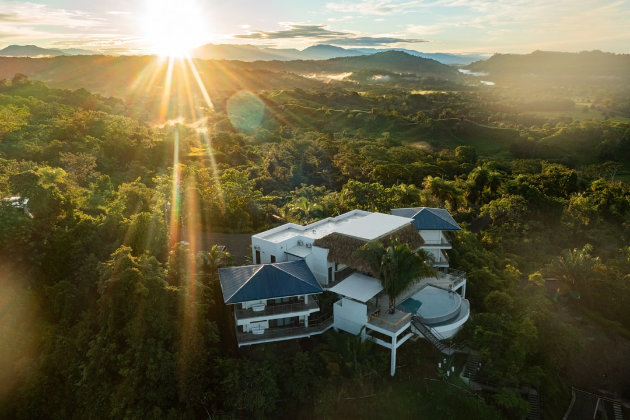 Small group Ayahuasca retreat center overlooking the jungle in Costa Rica