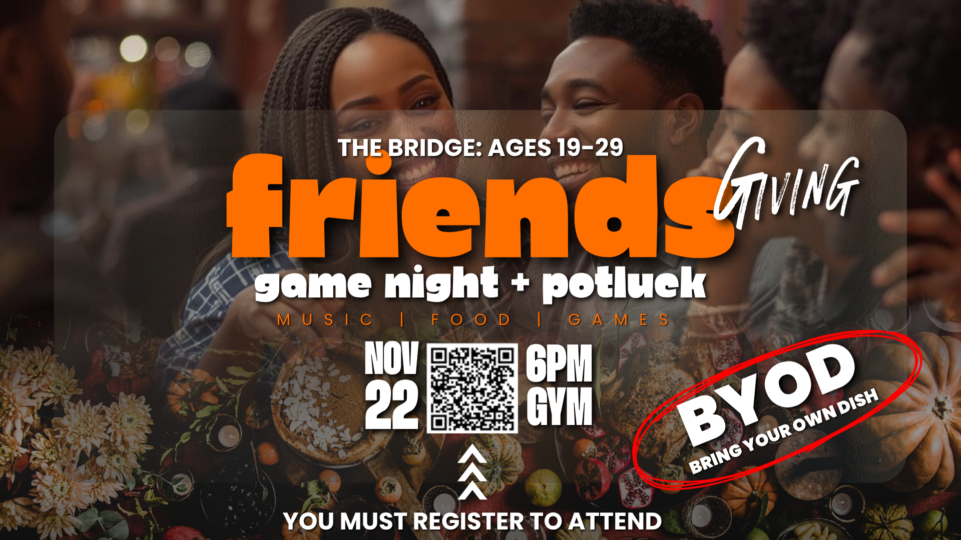 Friendsgiving Game Night/Potluck