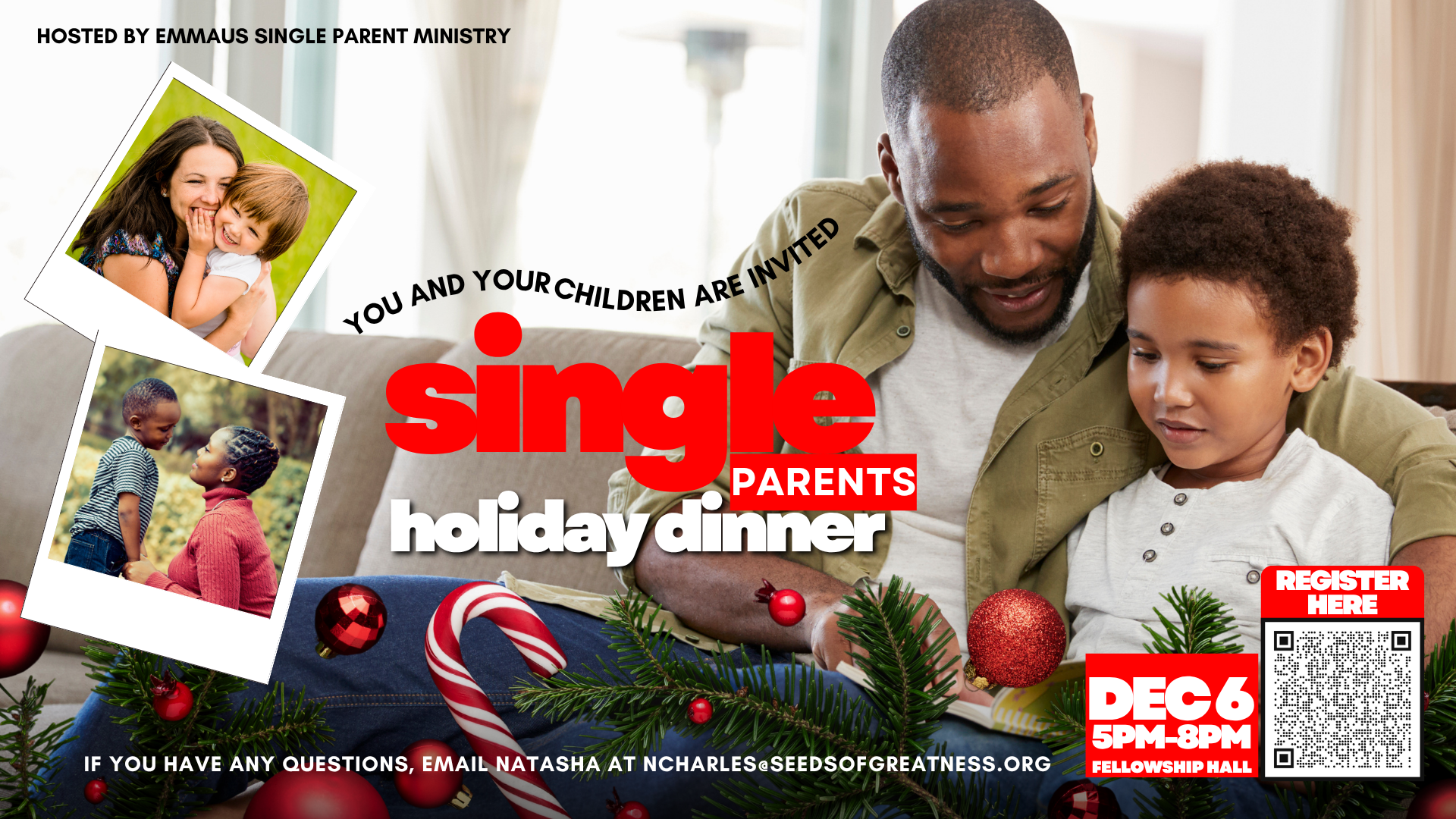 Emmaus Single Parent Ministry Holiday Dinner