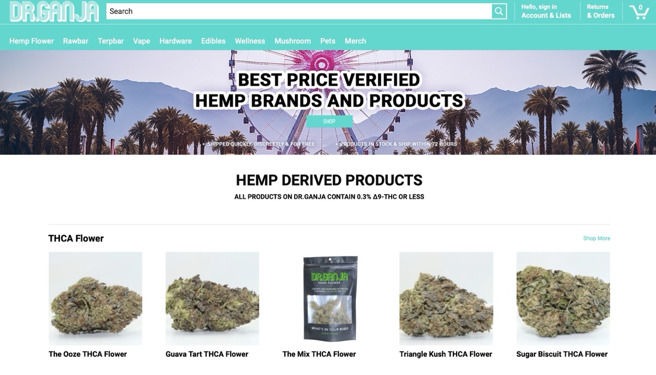 Dr. Ganja, an eCommerce selling luggages