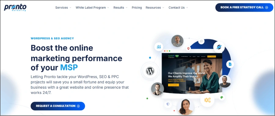 pronto marketing Best MSP SEO Companies