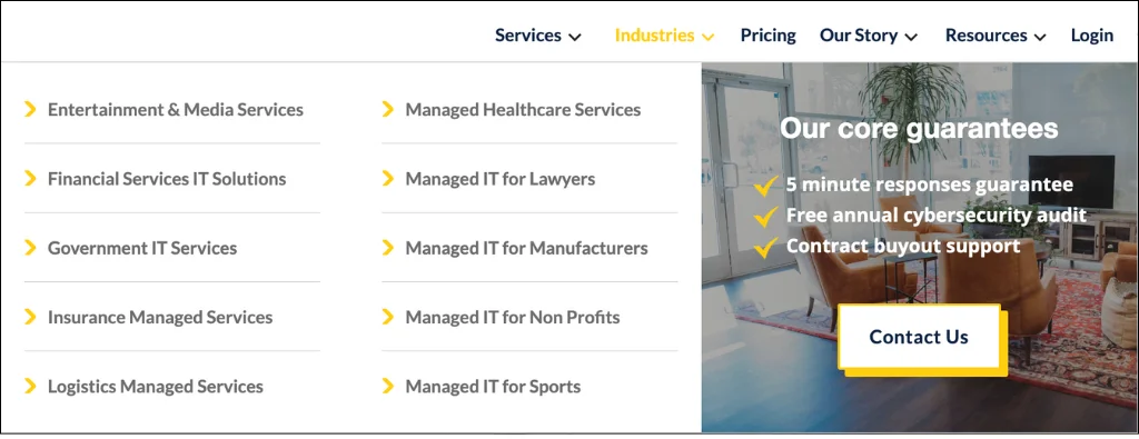 industry pages