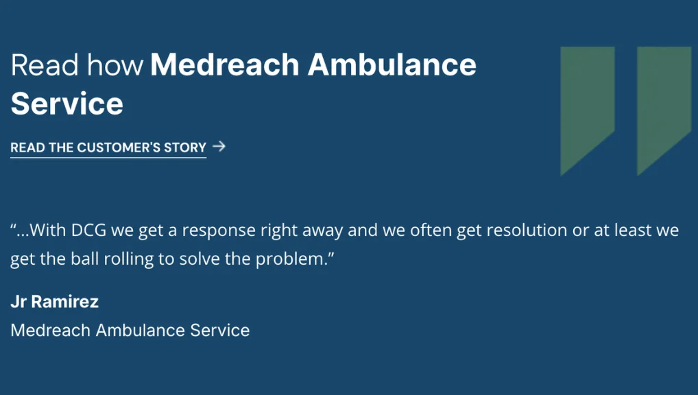 medreach ambulance service