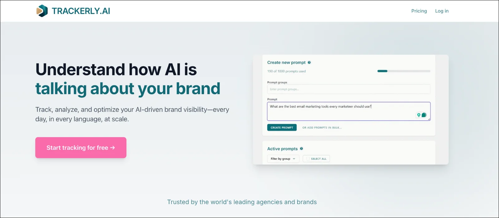 trackerly ai AI Search Visibility Tools