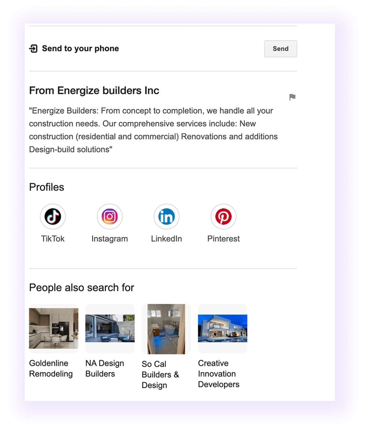  social media accounts for contractores seo