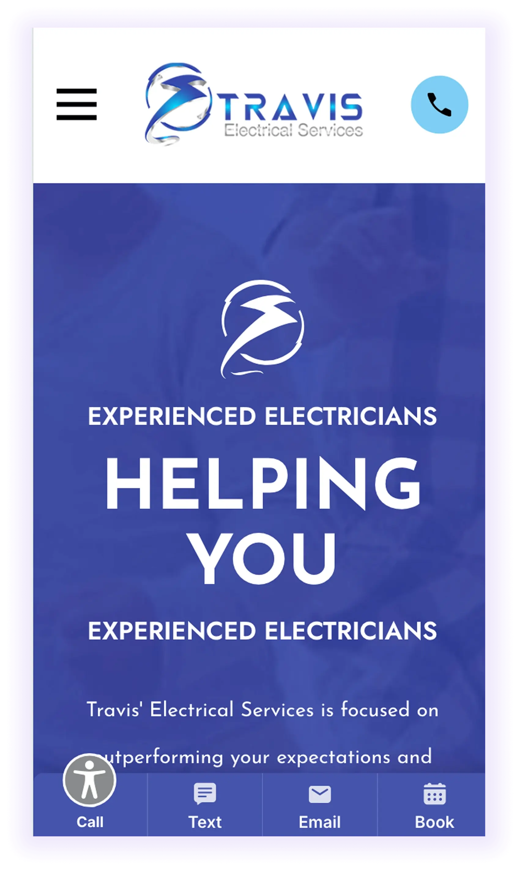 Mobile Optimization for Electrician Websites