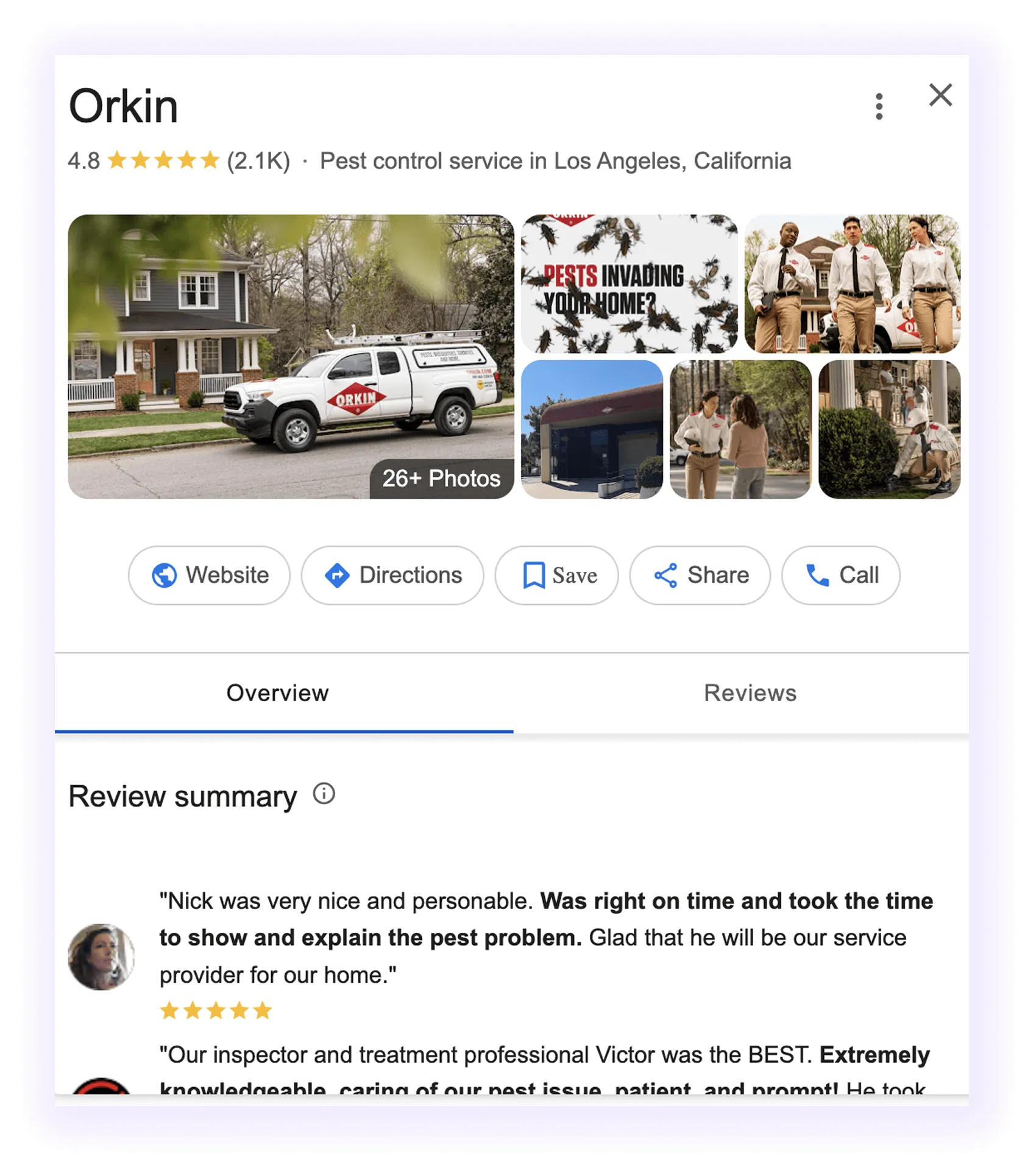 well-optimized pest control GBP