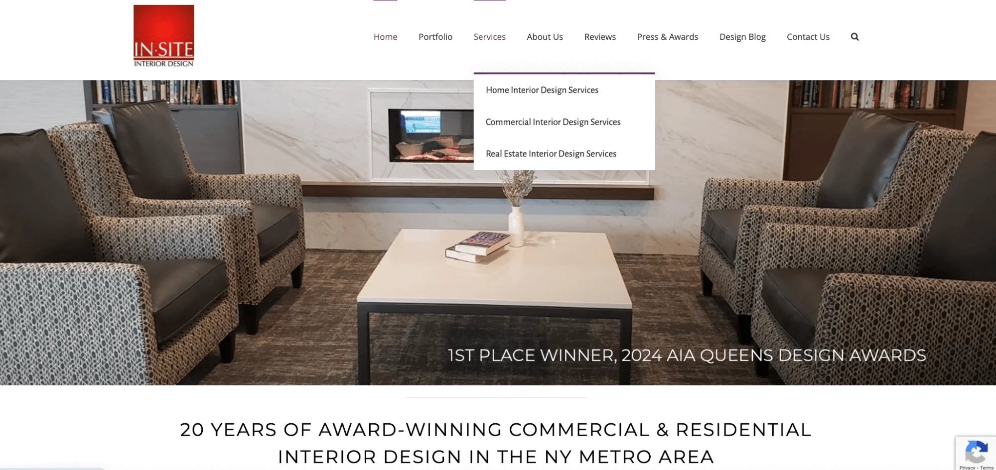 Website Hierarchy and Menu Structure for  Interior Design SEO