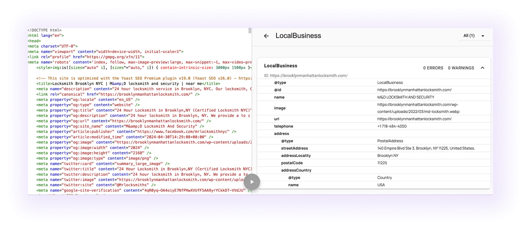 Schema Markup and Structured Data for Locksmith SEO
