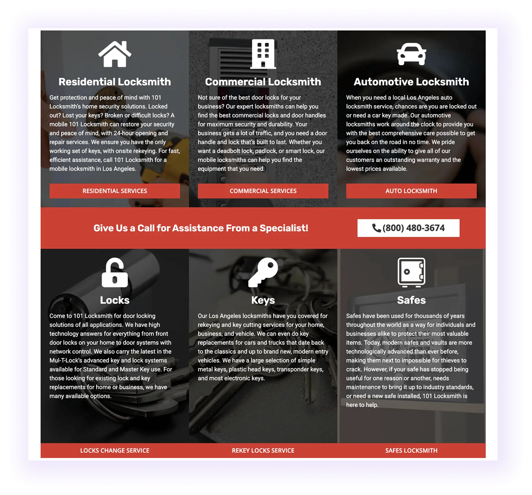 Internal linking for Locksmith SEO