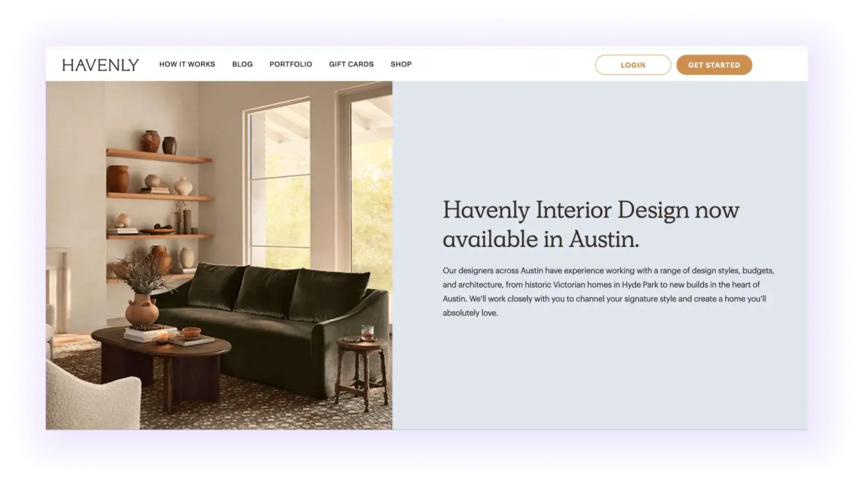 Location pages for Interior Design SEO