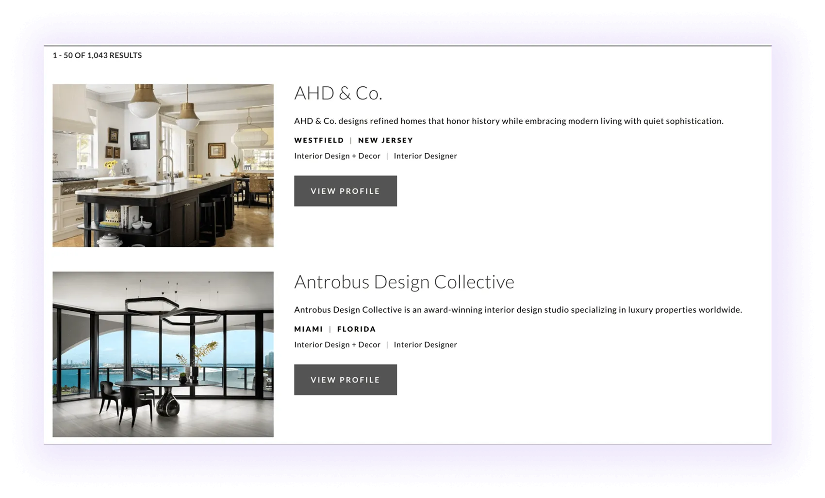 Directories for Interior Design SEO