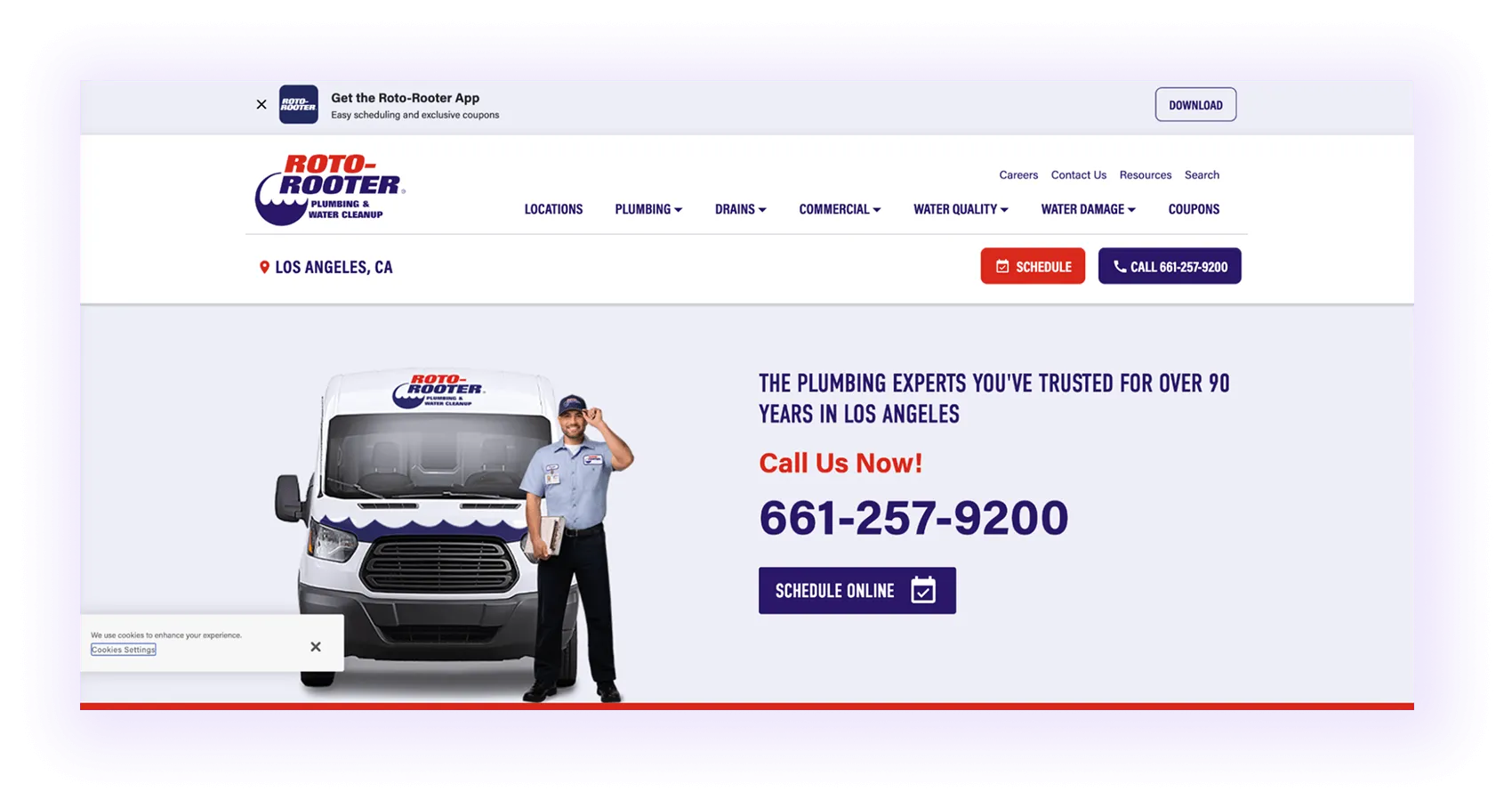 Website Hierarchy and Menu Structure for Plumber SEo