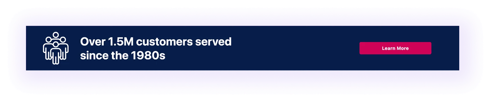 alt text:credibility building numerical elements block on a cleaning services website