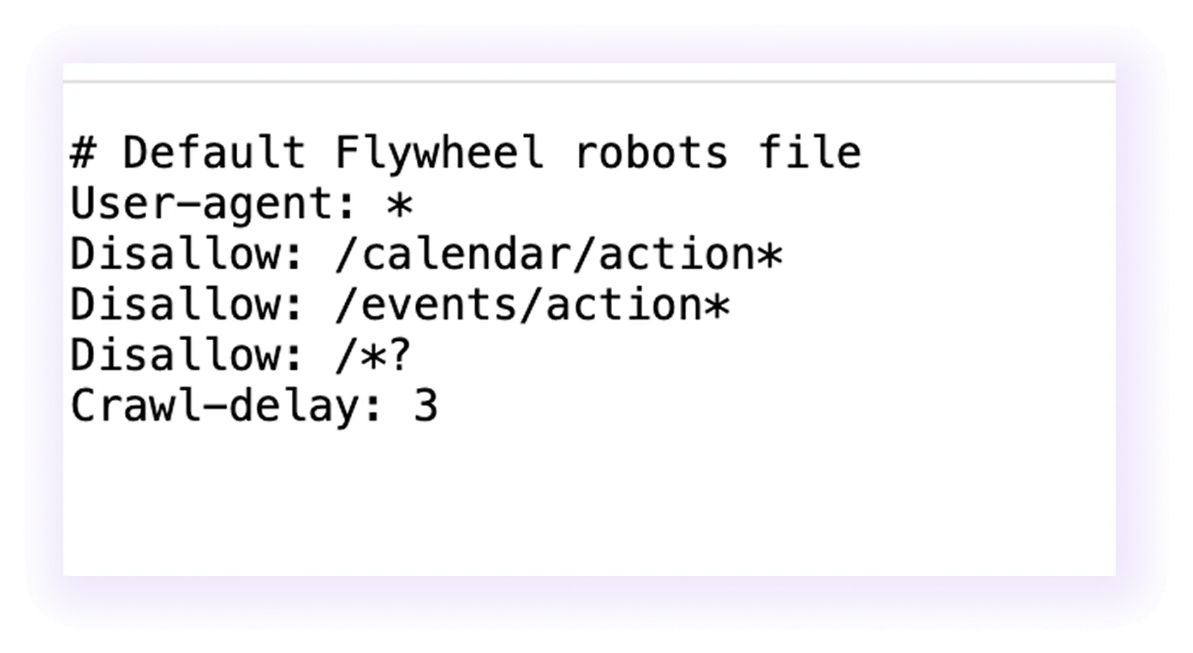 example of a robots.txt file for a home builder website