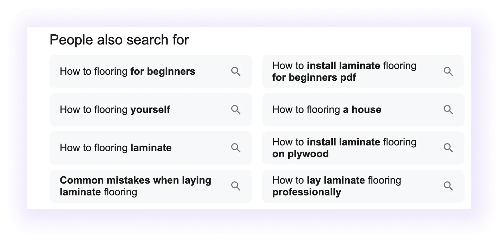 Related Searches results for “flooring installation" keyword