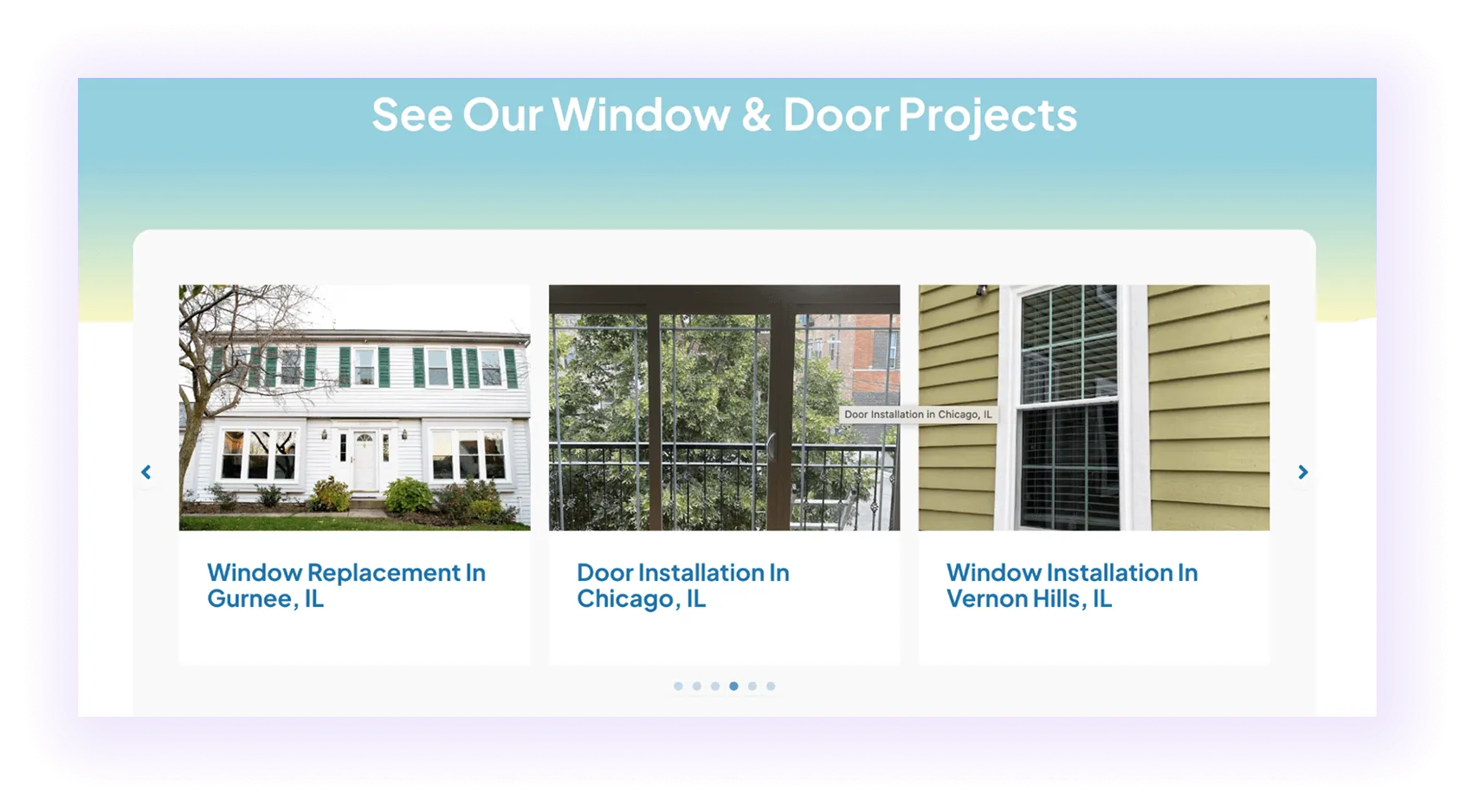 case studies for window and door installation company