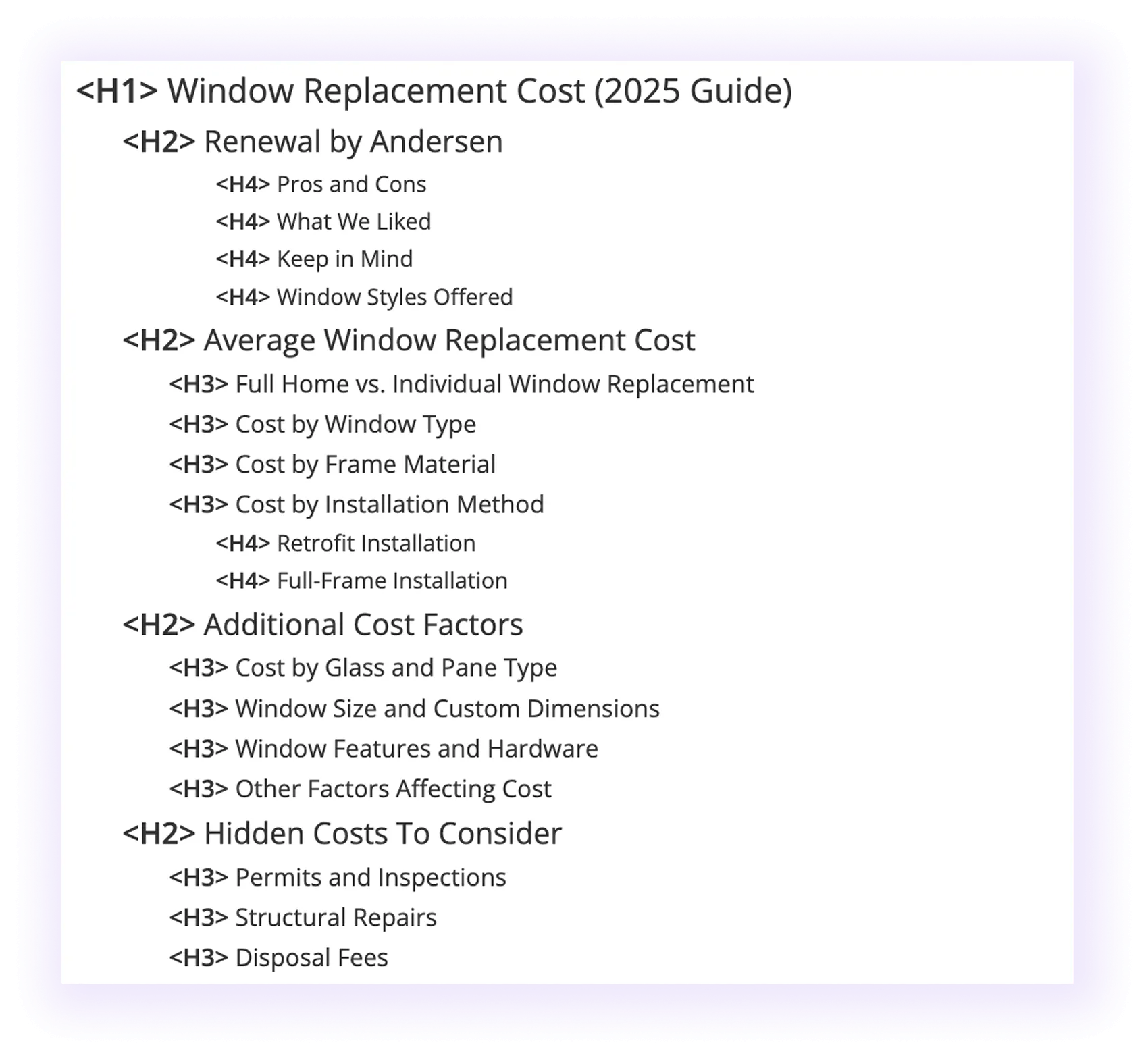 heading structure window and door installation blog page