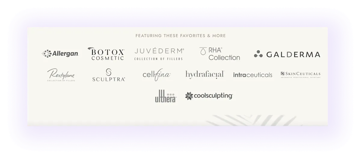 extended featured media block on a cosmetic surgeons' website