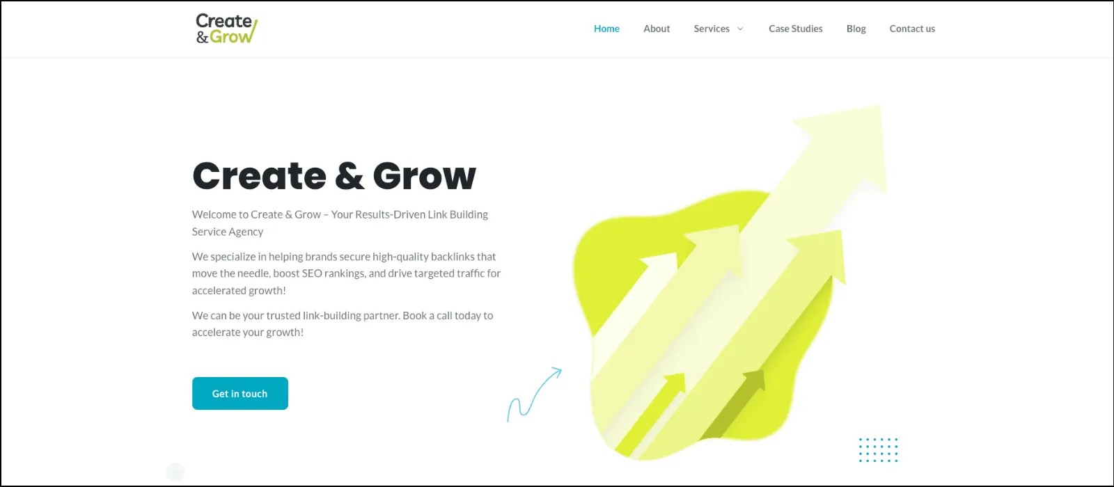 Create & Grow b2b saas seo agency