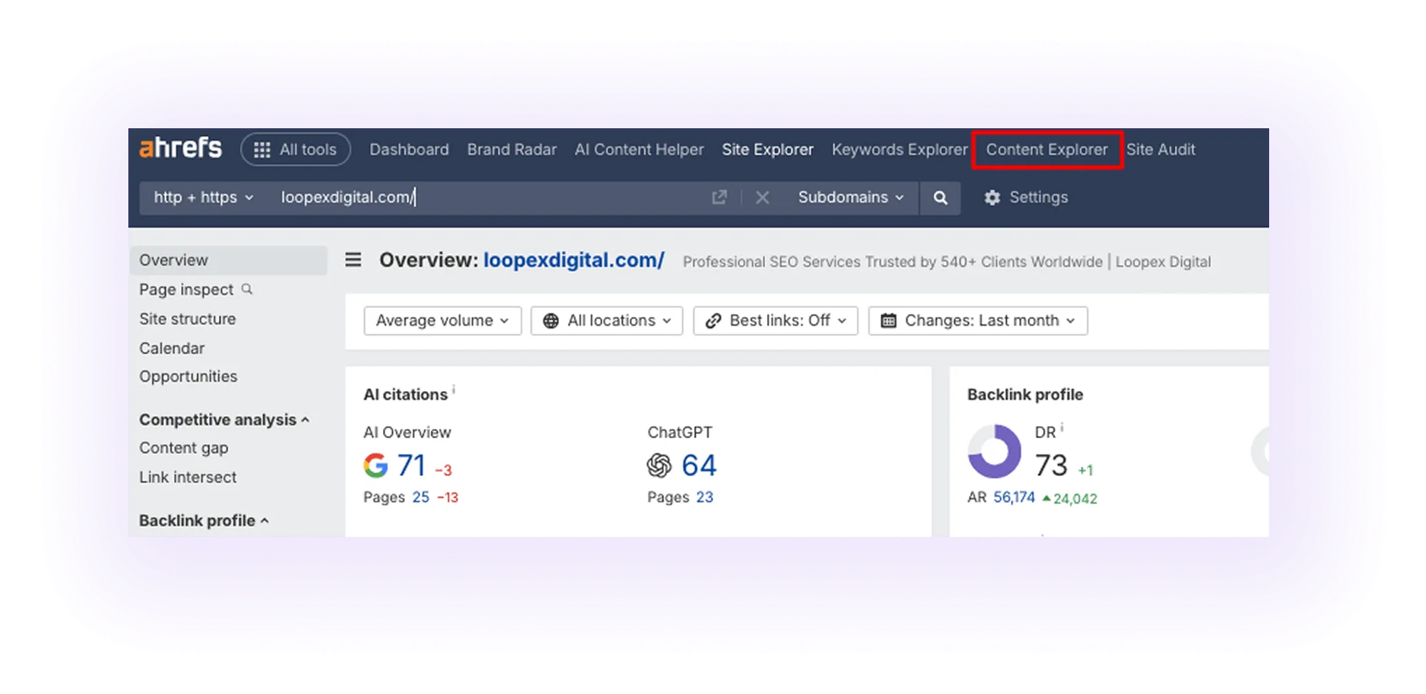 Content Explorer in Ahrefs for Off-site SEO 
