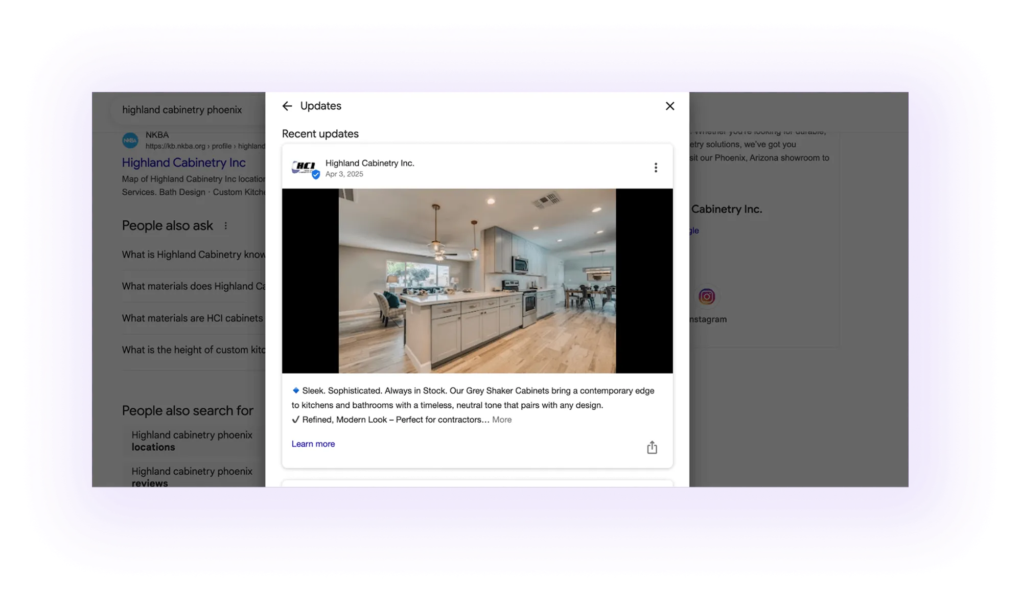 update GMB regularly