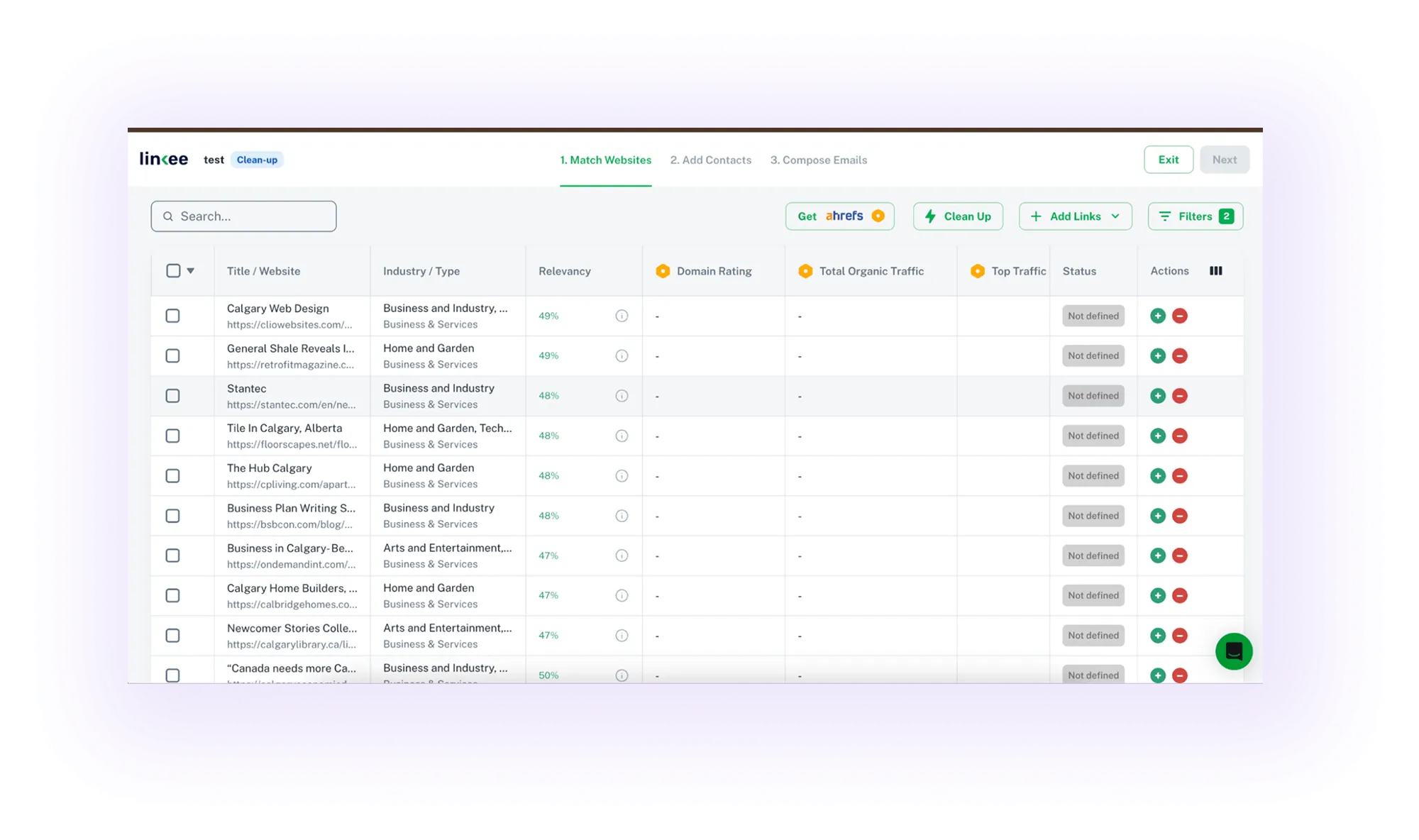 keep track of responses and follow up as needed.
