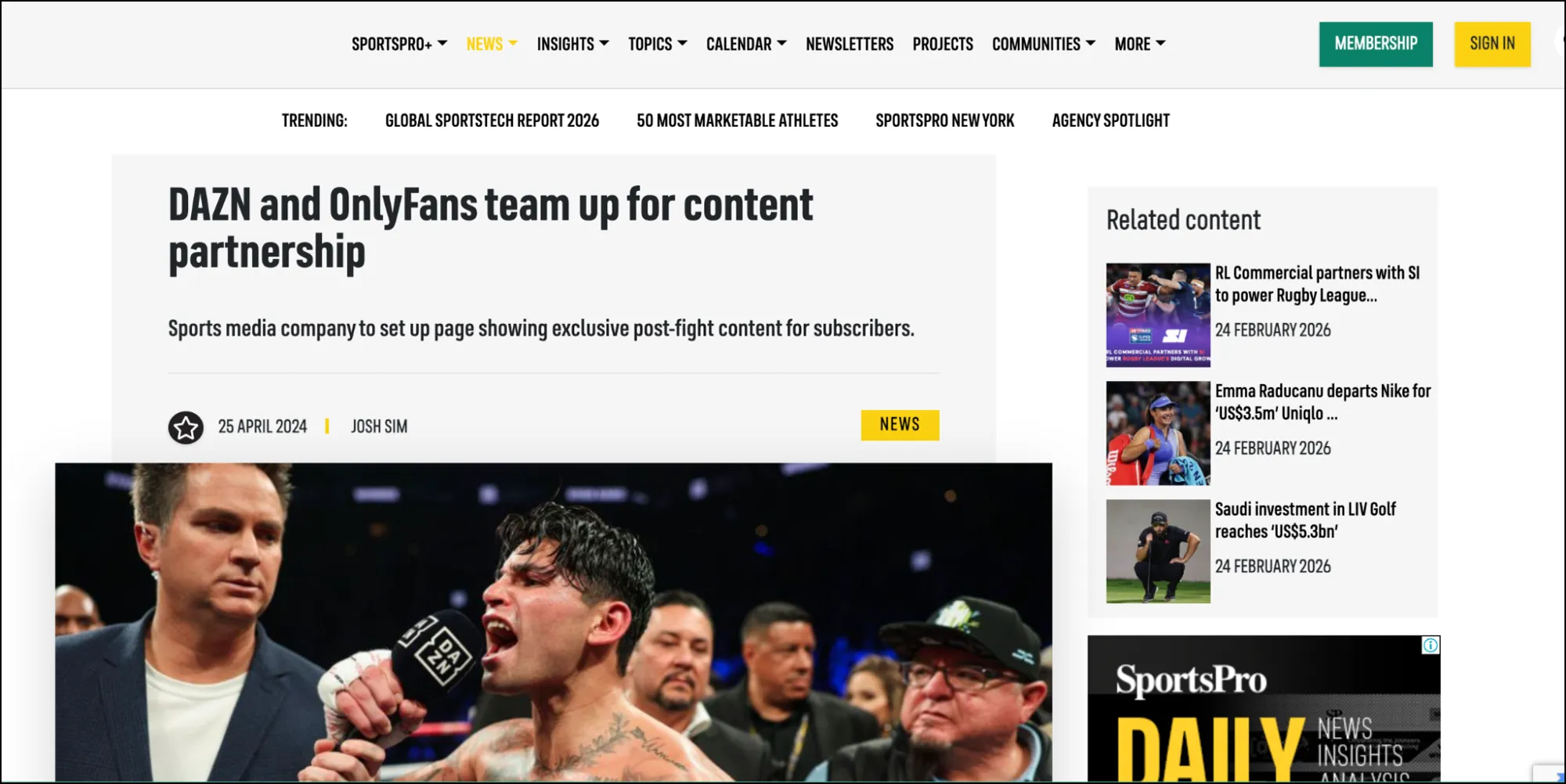 Strategic Partnerships digital pr example for Adult sites