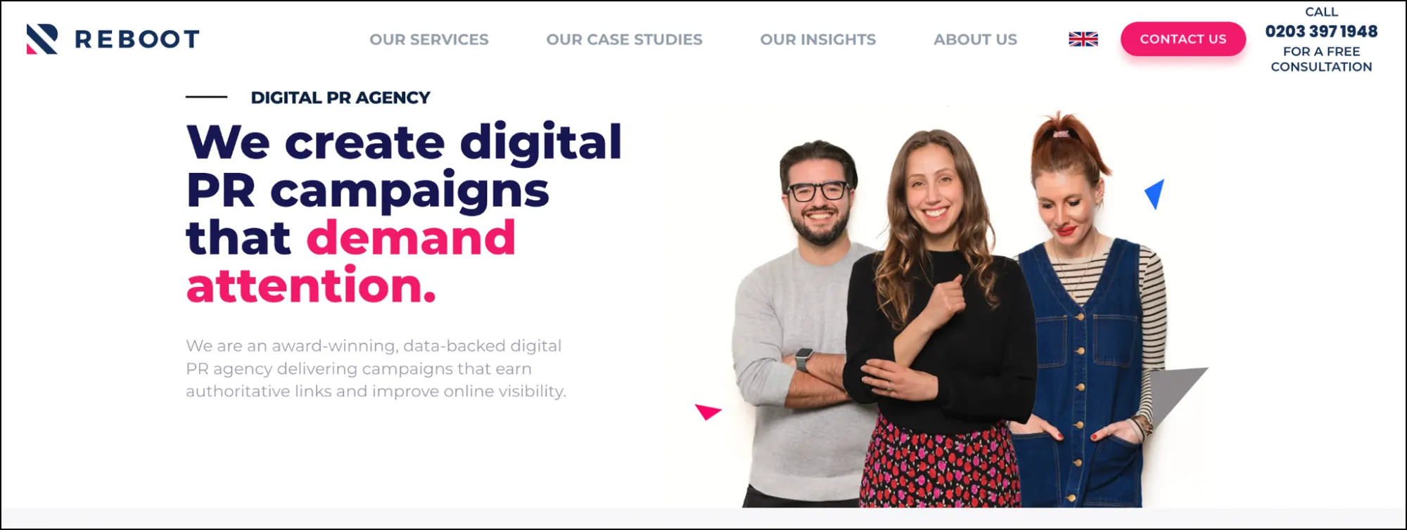 Reboot Online as one of the top digital pr agencies