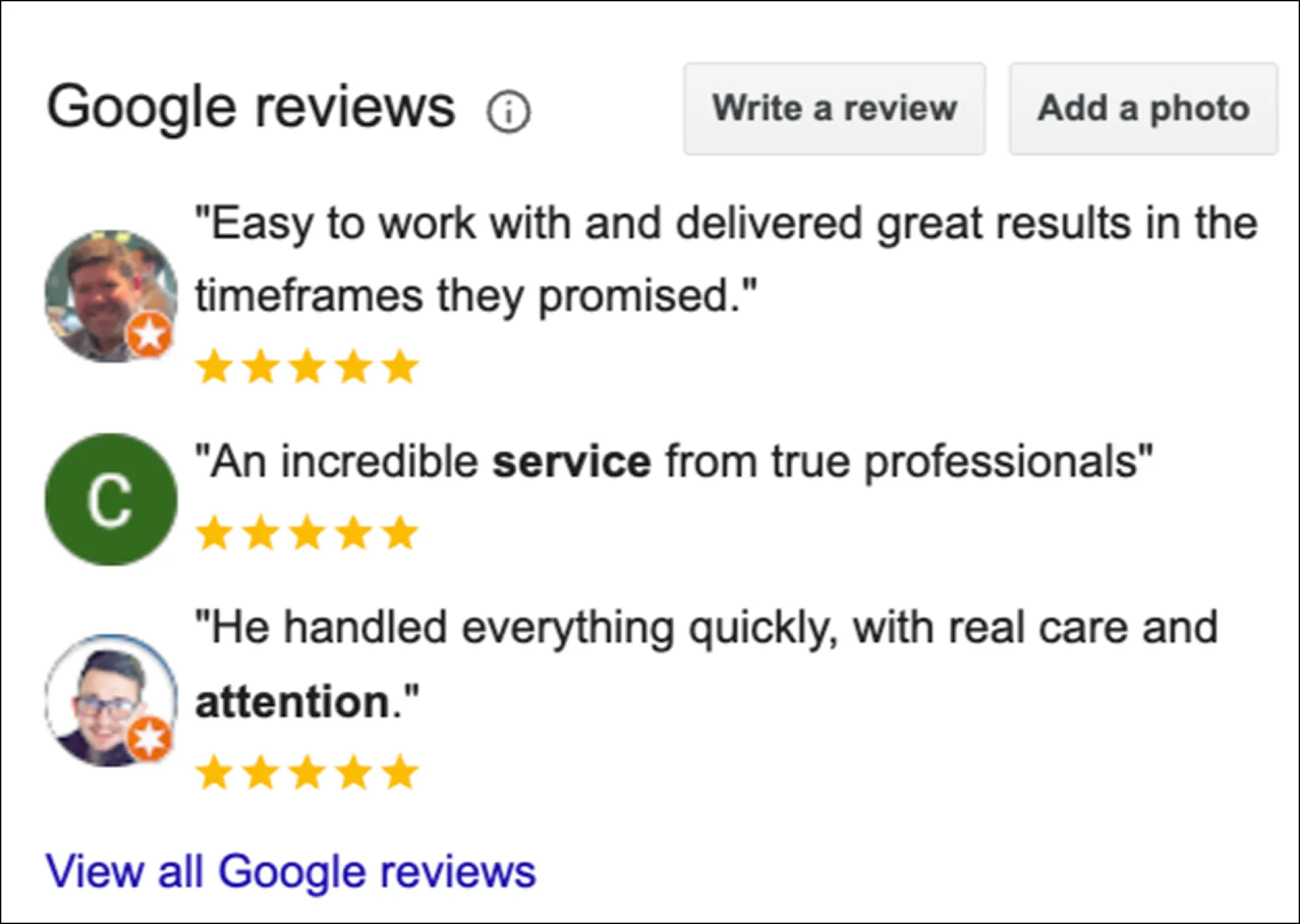 Why Clients Choose Search Intelligence