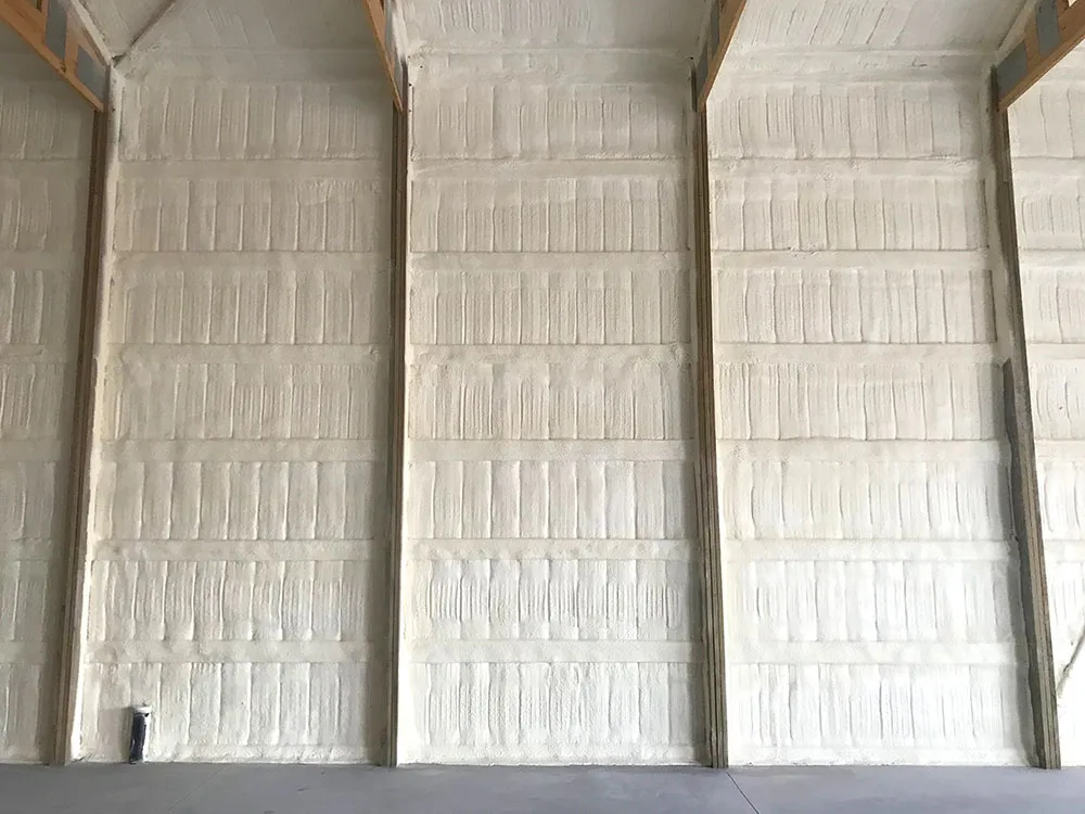 Ft. Morgan, CO spray foam insulated pole barn