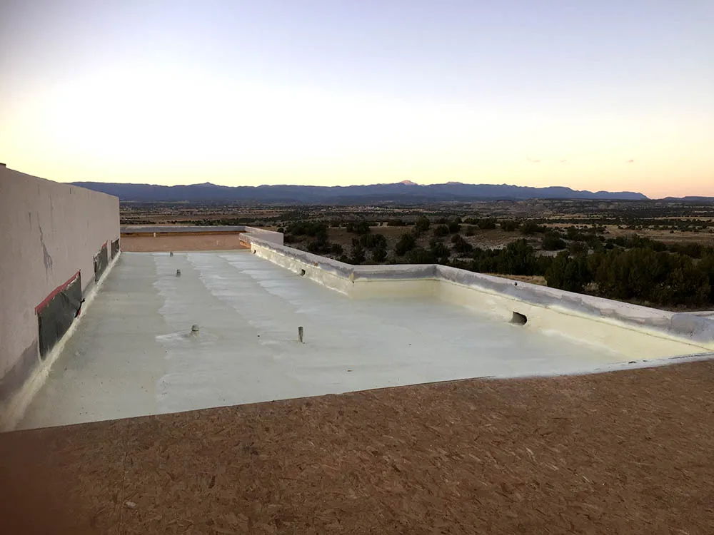 colorado springs, co adobe home spray foam roof