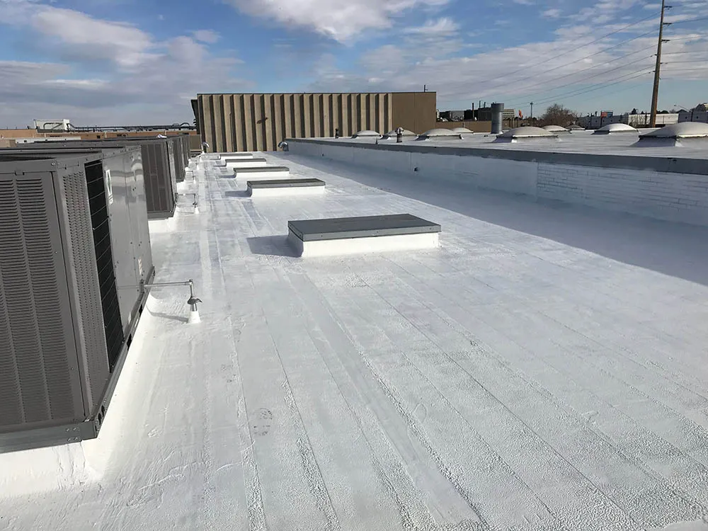 Cannabis Cultivation silicone roof coating.