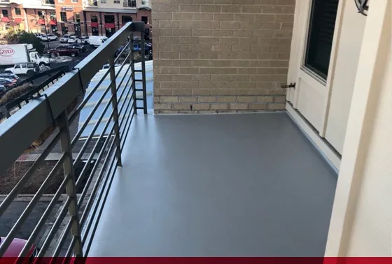 concrete sealed floor