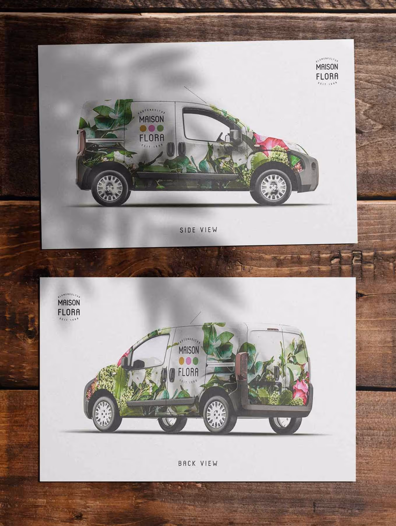Auto Beschriftung mit Logo für Schweizer KMU