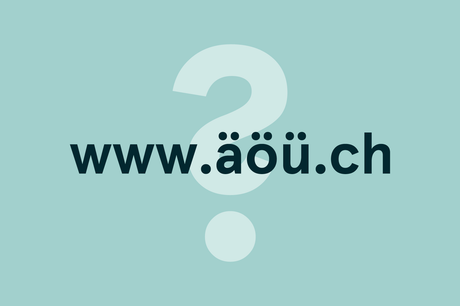 Sinnbild für Beitrag zu Umlaute in Domains in der Schweiz